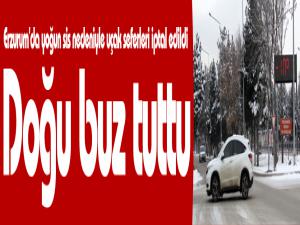 Doğu buz tuttu