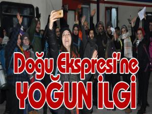 Doğu Ekspresine yoğun ilgi