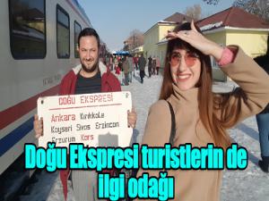 Doğu Ekspresi  turistlerin de ilgi odağı