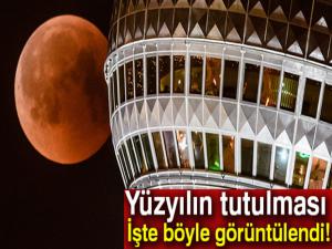 Dünyadan Kanlı Ay Tutulması fotoğrafları