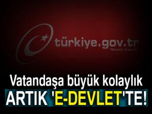 E-Devlet'e yeni hizmetler eklendi!