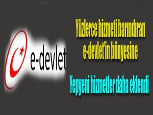 e-Devletten yeni hizmet!