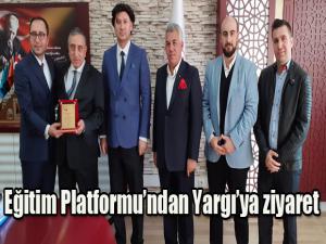 Eğitim Platformundan Yargı'ya ziyaret