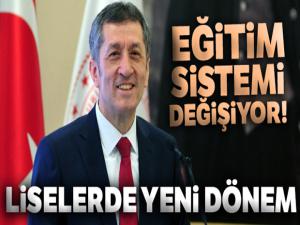 Eğitim sistemi değişiyor! Liselerde yeni dönem