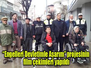 Engelleri Devletimle Aşarım projesinin kısa film çekimleri yapıldı