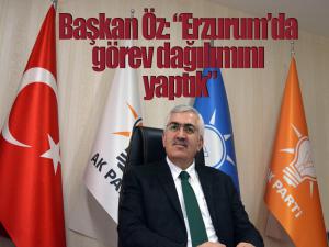 Erzurum AK Partide görev dağılımı yapıldı