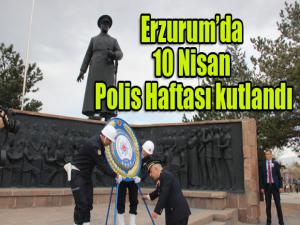 Erzurum'da 10 Nisan Polis Haftası