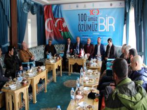 Erzurumda 100ümüz Özümüz Bir toplantısı