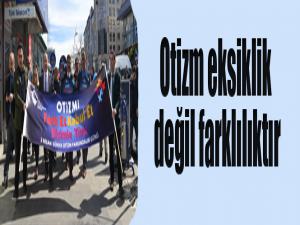 Erzurumda 2 Nisan Dünya Otizm Farkındalık Günü etkinliği