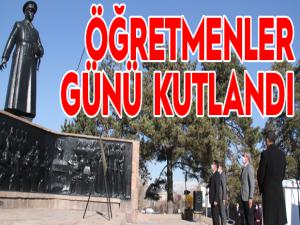 Erzurumda 24 Kasım Öğretmenler Günü törenle kutlandı
