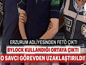  Erzurum'da ByLock kullanıcısı çıkan savcı görevden uzaklaştırıldı 