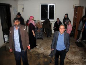  Erzurumda evleri su bastı