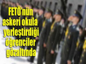 Erzurumda FETÖnün askeri okula yerleştirdiği 13 öğrenciye gözaltı kararı
