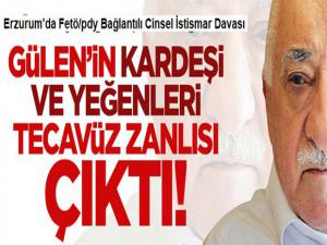 Erzurum'da FETÖ/PDY bağlantılı cinsel istismar davasında karar 