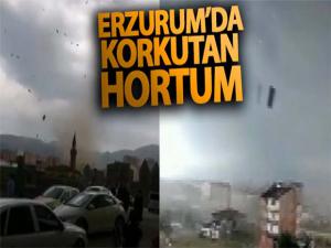 ERZURUMDA KORKUTAN HORTUM