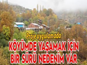 Erzurumda Köyümde Yaşamak İçin Bir Sürü Nedenim Var projesi başladı
