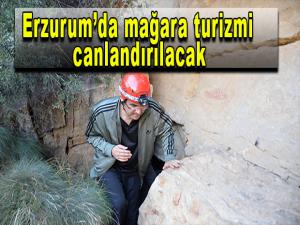 Erzurumda mağara turizmi canlandırılacak