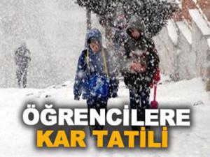 Erzurumda okullara yarın kar tatili