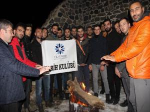 Erzurum'da Tarihi Aziziye ve Mecidiye Tabyalarında Ecdada Saygı Nöbeti