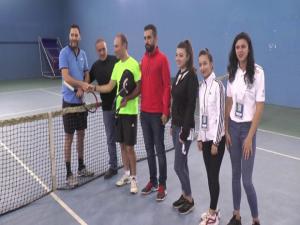 Erzurum'da tenis heyecanı