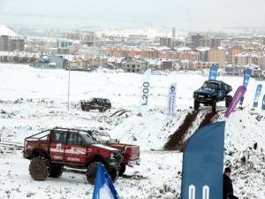 Erzurum'da Uluslararası Türkiye Off-Road yarışları nefes kesti