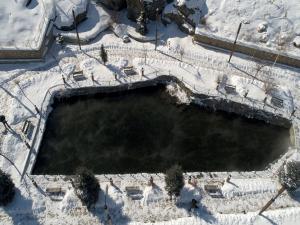 Erzurumdaki gizemli göl eksi 35i gördü, yine donmadı