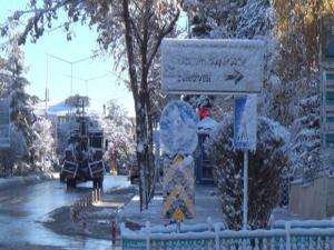 Erzurum dondu