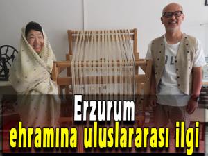 Erzurum ehramına uluslararası ilgi