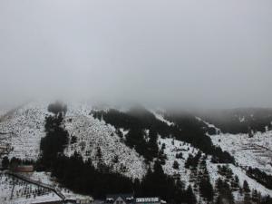 Erzurum güne sis ile uyandı