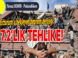 Erzurumu bekleyen deprem gerçeği: 7.2lik tehlike!