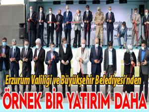 Erzurum Valiliği ve Büyükşehir Belediyesinden örnek yatırım