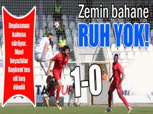 Erzurumspor bir deplasmandan daha eli boş döndü...