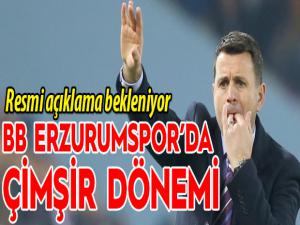 Erzurumspor'un yeni teknik direktörü Hüseyin Çimşir oldu