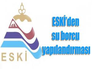 ESKİden su borcu yapılandırması