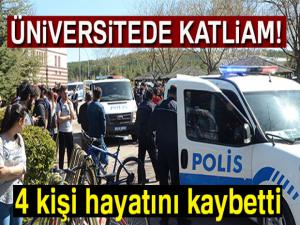 Eskişehir Osmangazi Üniversitesi'nde silahlı saldırı: 4 ölü