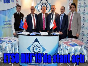 ETSO DKF19da stant açtı