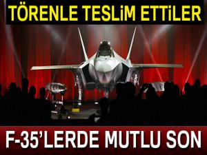 F-35'lerde mutlu son