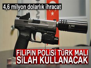 Filipin polisi Türk malı silah kullanacak