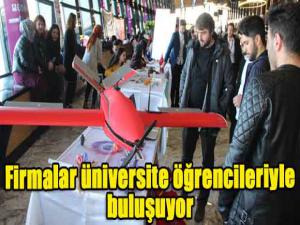 Firmalar üniversite öğrencileriyle buluşuyor