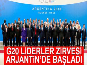 G20 Liderler Zirvesi, Arjantin'de başladı