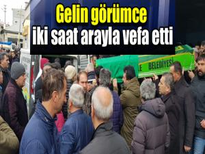 Gelin görümce iki saat arayla vefa etti