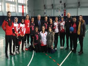 Goalballın melekleri Erzurumda