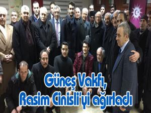 Güneş Vakfı, Rasim Cinisliyi ağırladı