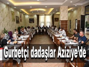 Gurbetçi dadaşlar Aziziyede