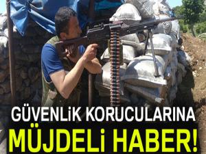 Güvenlik korucularına müjdeli haber!