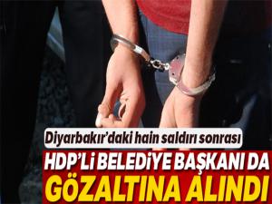 Hain saldırının ardından HDP'li Kulp Belediye Başkanı da gözaltına alındı
