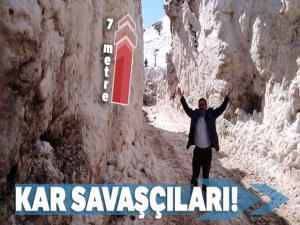 Hakkari dağlarının 'Kar Savaşçıları'