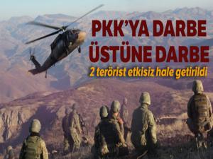 Hakkari'de PKK'ya darbe