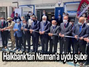 Halkbank'tan Narman'a uydu şube