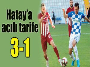 Hataya acılı tarife: 3-1